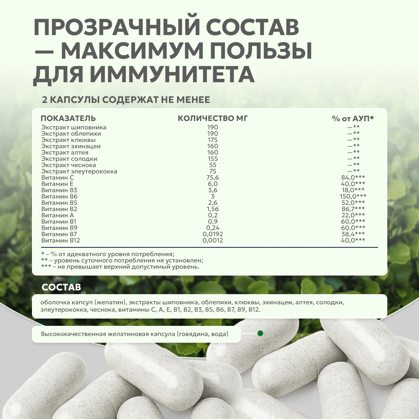 Иммунокомплекс 60 капсул