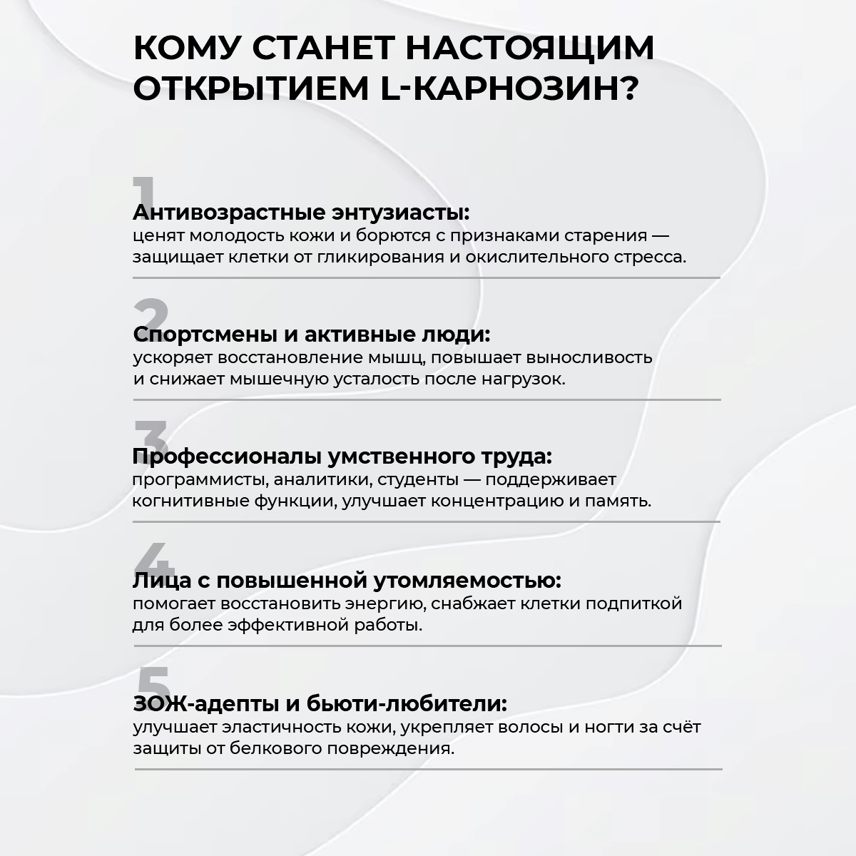 БАД к пище L - Карнозин  120 капс.