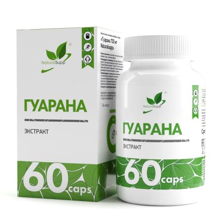 БАД к пище Гуарана 60 капс.