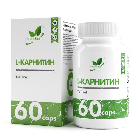 БАД к пище L - Карнитин Тартрат 60 капс.