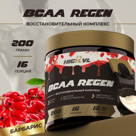 БЦАА восстановительный комплекс со вкусом барбарис 200 гр.